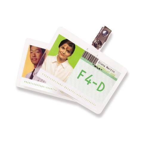Pouch per carta di credito 64x99 mm 2x125 mic lucide (100)  - Foto 3